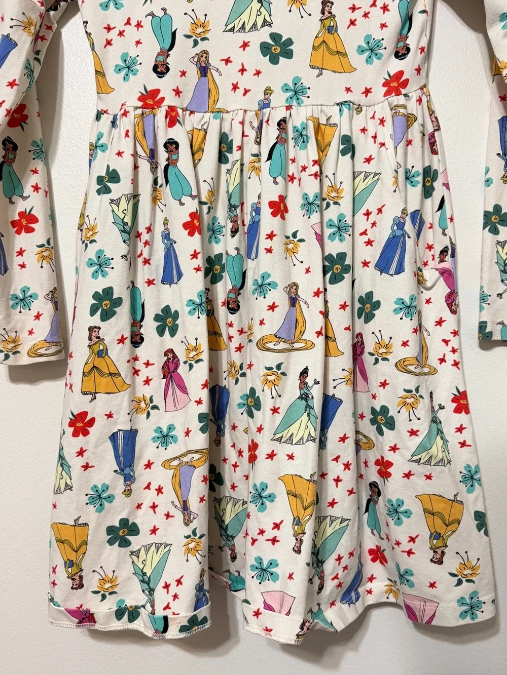 HANNA ANDERSSON DISNEY COLLECTION GIRLS PRINCESS DRESS SIZE 8